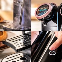 Power Caps Spin Máquina de café de cápsulas Nespresso com vaporizador muito compacta.