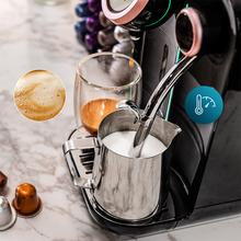 Power Caps Spin Máquina de café de cápsulas Nespresso com vaporizador muito compacta.