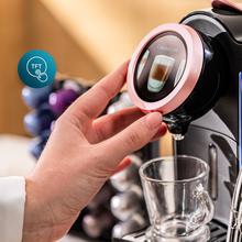 Power Caps Spin Máquina de café de cápsulas Nespresso com vaporizador muito compacta.