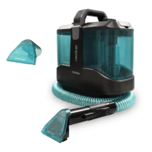 Conga 3000 Carpet&Spot Clean Max Lava tappezzeria. 450 W de potenza e 13 kPa. Design compatto. Serbatoio d'acqua pulita da 1000 ml e serbatoio d'acqua sporca da 550 ml.  Spray.