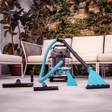 Conga CarpetClean 20000 Pro Ultra Limpa Estofos Função 2 em 1 com grande capacidade de 20 L que permite aspirar sólidos e líquidos. 1600 W e 21 kPa de potência.