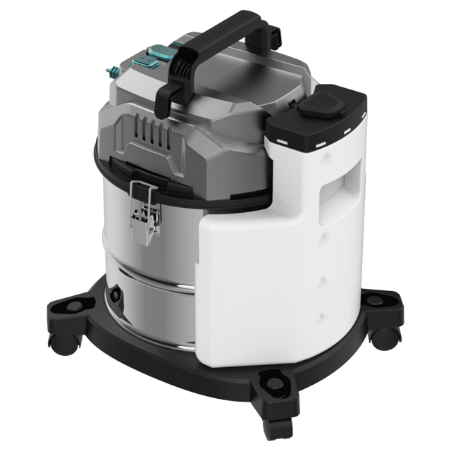 Conga CarpetClean 20000 Pro Ultra Nettoyeur de taches Fonction 2 en 1 avec une grande capacité de 20 L, qui permet d'aspirer à la fois les solides et les liquides. 1600 W et 21 kPa de puissance.