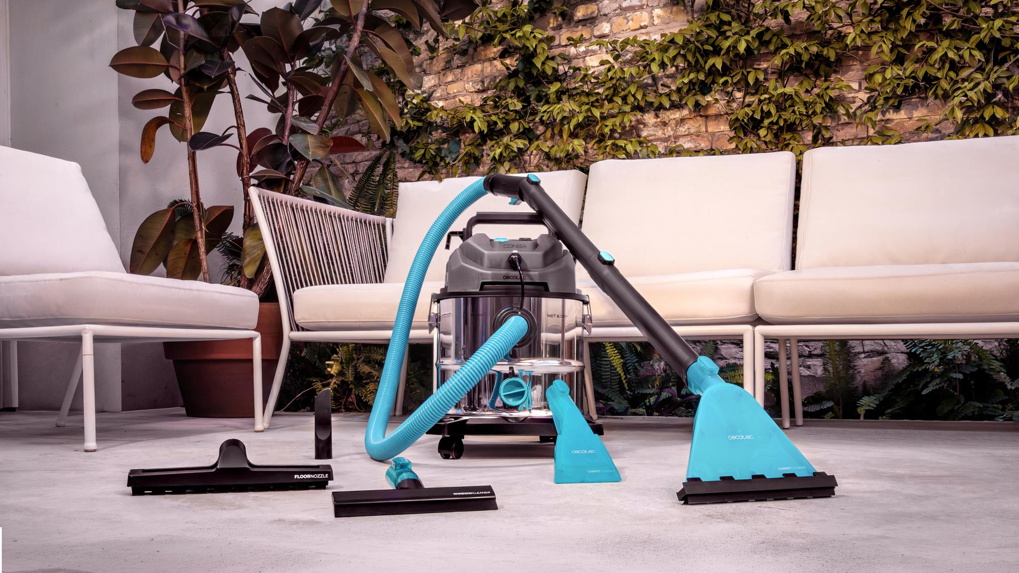 Limpieza total para terraza y hogar