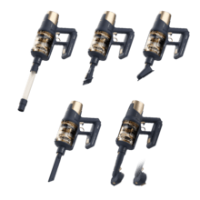 Conga Rockstar RX70 AquaPet Flex 2-in-1 Akku-Staubsauger mit 780-W-Motor und 300 AW extremer Leistung. Saugt und wischt gleichzeitig mit dem ErgoWet-System, 100 Minuten Laufzeit und einer XL-Anti-Tangle-HairLess-Bürste. Flexibler Schlauch mit LED-Licht, Pet Style und einem Home&Car-Kit mit 7 Zubehörteilen.