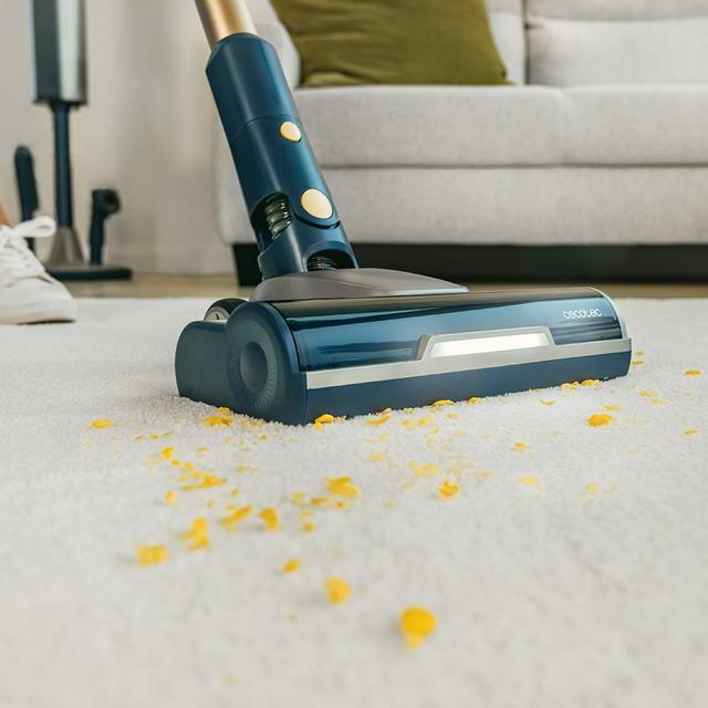 RZ90 AI AquaPet Flex Connected Aspirador escoba sin cables con base de autovaciado. 310 AW y 850 W. Tubo flexible. Inteligencia Artificial y contador de partículas. APP. Cepillo de animales y accesorio WaterTank de fregado.