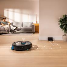 Conga M100 Spin AI Robot aspirador con mopas giratorias elevables. Inteligencia Artificial y 20000 Pa de succión. Cepillo de silicona antienredos. Autonomía hasta 220 m2. Control App 3.0.