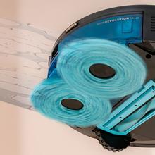 Conga Y100 Spin AI Robot aspirador con Navegación láser. 20000 Pa de presión de succión. Cubre hasta 220 m². Cepillo de silicona especial para casas con mascotas. Base de autovaciado con bolsa de polvo.