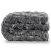 HeatConfort Noa (180 x 130) Manta eléctrica 180x130 con Apagado Automático y 10 Niveles de Temperatura Ajustables. Faux fur.