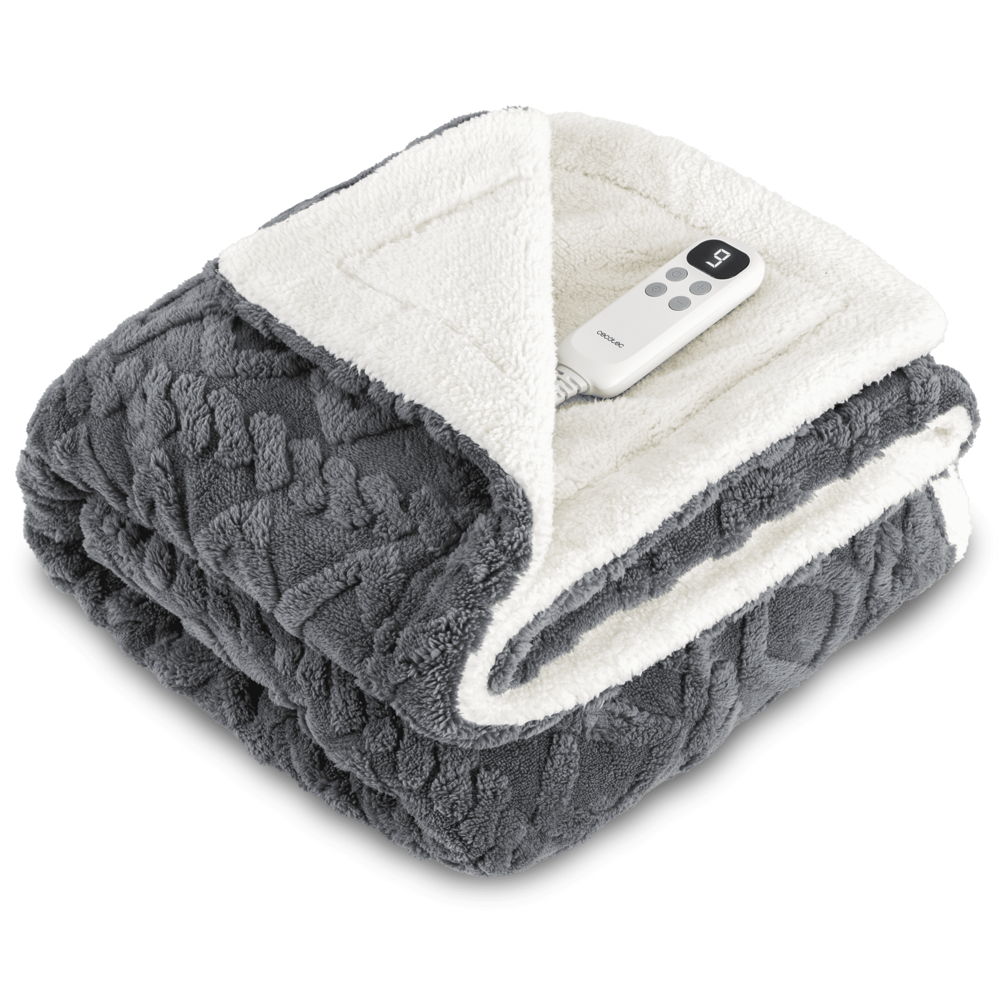 Couverture Chauffante Cecotec HeatConfort ThermalBlanket Coral 160x130 Cm - 9 Niveaux