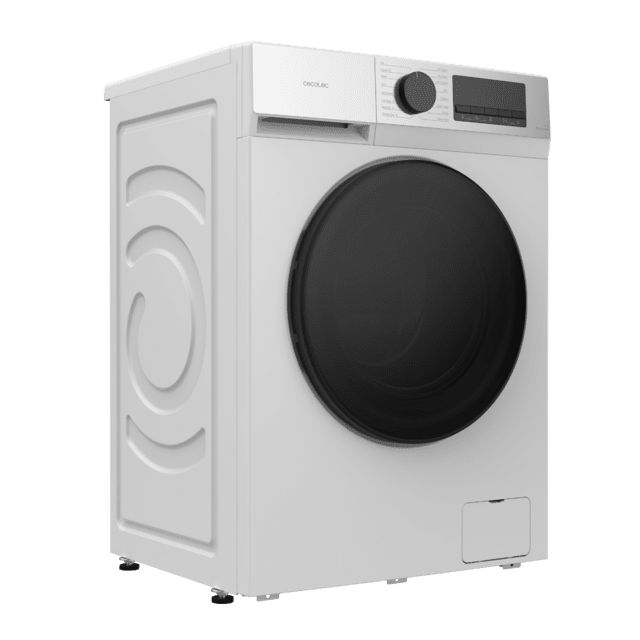 Bolero DressCode 8450 Inverter Lavadora blanca de 8 kg de capacidad y 1400 rpm, 16 programas, Clase A-20 %, motor Inverter Plus, elegante panel inox, SteamMax, Drum Clean, Allergy Care, Pearl Drum, Delay Start, Función Silence, Stop&Add y Kid Lock.