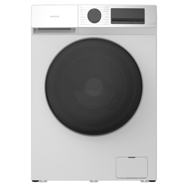 Bolero DressCode 8450 Inverter Lavadora blanca de 8 kg de capacidad y 1400 rpm, 16 programas, Clase A-20 %, motor Inverter Plus, elegante panel inox, SteamMax, Drum Clean, Allergy Care, Pearl Drum, Delay Start, Función Silence, Stop&Add y Kid Lock.