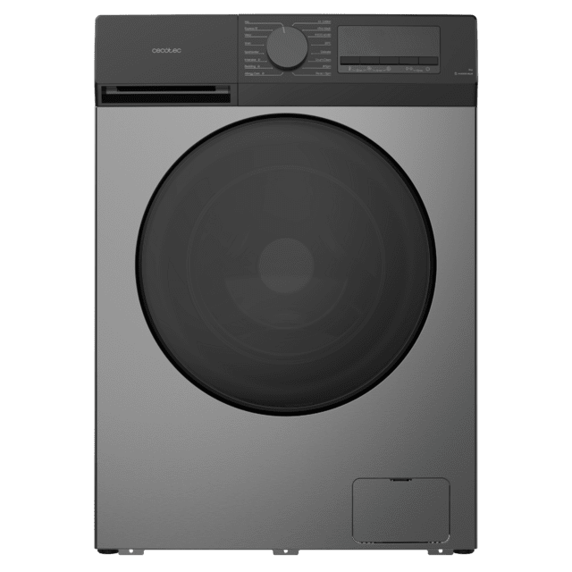 Cecotec Bolero DressCode 8450 Inverter Steel Frontlader Waschmaschine 8kg - 1400 U/min, Klasse A-20%, Inverter Plus Motor, Allergy Care & Silence