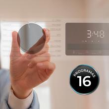 Bolero DressCode 10450 Inverter Steel Lavadora steel de 10 kg de capacidad y 1400 rpm, 16 programas, Clase A-10 %, motor Inverter Plus, elegante panel inox, SteamMax, Drum Clean, Allergy Care, Pearl Drum, Delay Start, Función Silence, Stop&Go y Kid Lock.