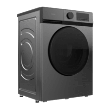 Bolero DressCode 12450 Inverter Steel Lavadora blanca de 12 kg de capacidad y 1400 rpm, 16 programas, Clase A-20 %, motor Inverter Plus, elegante panel inox, SteamMax, Drum Clean, Allergy Care, Pearl Drum, Delay Start, Función Silence, Stop&Go y Kid Lock.