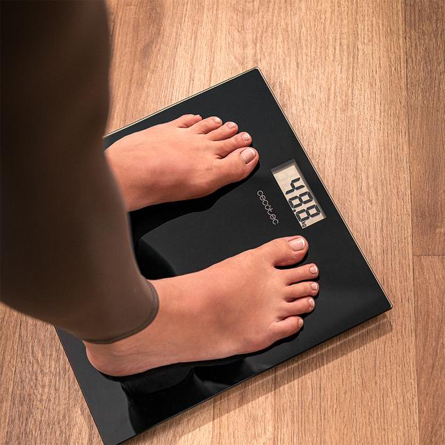 Surface Precision Báscula de Baño, 30x30 cm, 180 kg Máx.