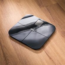 Surface Precision Smart Balança de Casa de Banho Inteligente com App, Bluetooth e 24 Parâmetros, 30x30 cm, 180 kg Máx.