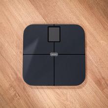 Surface Precision HealthySmart Balança inteligente com aplicativo, Bluetooth e 25 parâmetros, 28x28 cm, tela LCD, capacidade máxima de 180 kg.
