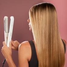 Lisse Plasma Plancha de Pelo Estrecha con Placas Flotantes y Plasma para un Cabello Sin Frizz