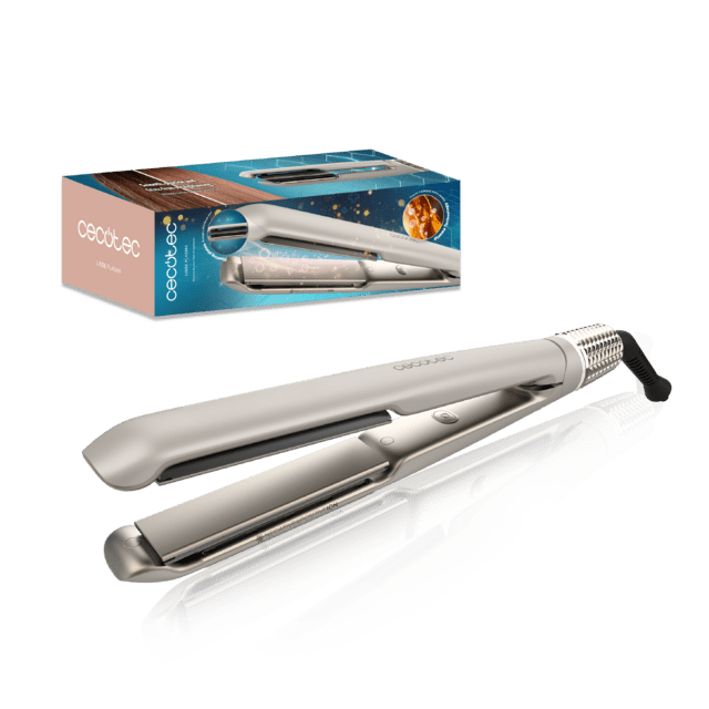 Lisse Plasma Plancha de Pelo Estrecha con Placas Flotantes y Plasma para un Cabello Sin Frizz