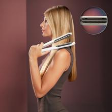Lisse Plasma Plancha de Pelo Estrecha con Placas Flotantes y Plasma para un Cabello Sin Frizz