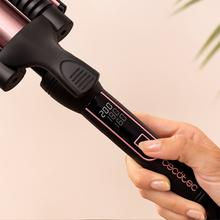 RitualCare 1000 Summer Waves Plancha de Pelo de Ondas Surferas con 3 Barriles con revestimiento de cerámica, 25 mm, y 3 Temperaturas Ajustables