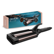 RitualCare 1000 Summer Waves Plancha de Pelo de Ondas Surferas con 3 Barriles con revestimiento de cerámica, 25 mm, y 3 Temperaturas Ajustables
