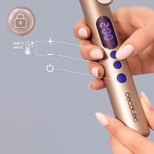 SurfCare iWaves Rizador de pelo, Tecnología Infrarroja, 32 mm, Revestimiento de cerámica, Iones
