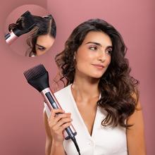 CeramicCare 3in1 AirBrush CeramicCare 3in1 AirBrush – Cepillo de Aire con Función Iónica | Seca, Moldea y Da Volumen | Pantalla de Temperatura | 1200W de Potencia | Revestimiento de Cerámica | 3 Modos de Calor | Cepillos de 50 mm, 33 mm y Cabezal Voluminizador