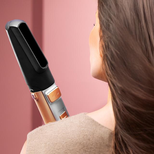 CeramicCare 5in1 AirBrush Gyro Rotierende Warmluftbürste – mit 5 Aufsätzen, Trocknet, lockt, stylt und verleiht Volumen, Bidirektionale Rotation, Keramikbeschichtung, Ionen-Funktion, 1100 W, Kühle Spitze, 3 Temperatur- und Geschwindigkeitsstufen