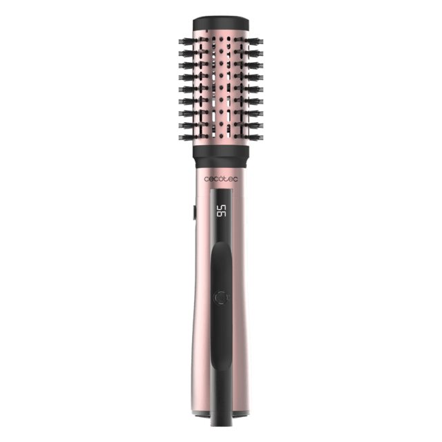 CeramicCare 10in1 AirBrush Cepillo de Aire con 10 Accesorios, Secador, Alisador, Rizador, Voluminizador y Difusor, Pantalla Digital, Función Iónica, 1200W, Revestimiento de Cerámica, Control Inteligente de Temperatura, 3 Modos de Calor y Velocidad