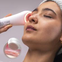 FaceCare TotalClean 2in1 HotN’Cold Limpiador Facial de Silicona con 4 Modos: Vibración, EMS, Función Calor y Frío, IPX7