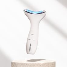 FaceCare Face&Neck Pro Lichttherapie-Gesichtsbürste l Gesicht und Hals l 3 Modi l Rotes, blaues und grünes LED-Licht l 5 EMS-Stufen l Vibration l Wärmefunktion