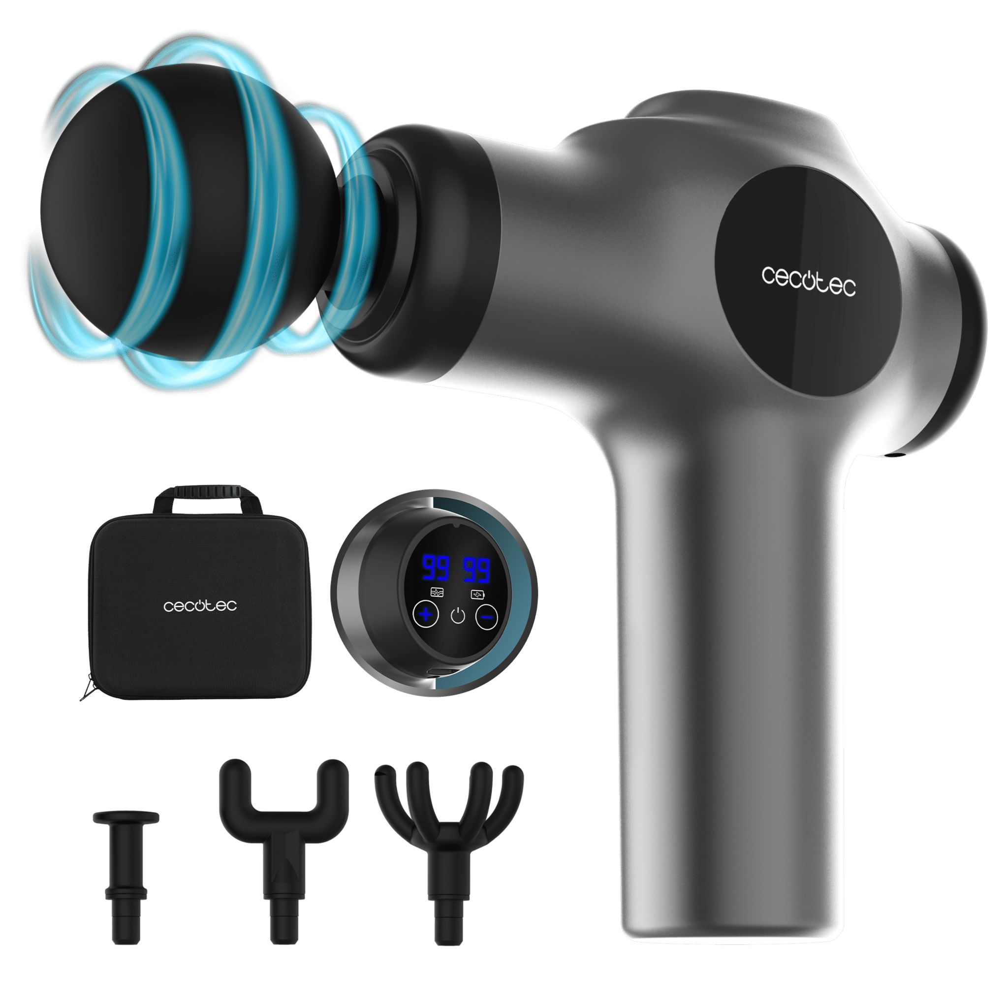SkinCare Massage Gun Ein kompaktes und leichtes Massagegerät für die gezielte Muskelregeneration.