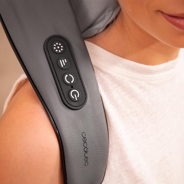 BodyCare Back Massage Automatisches Rückenmassagegerät, 2 Massagemodi, 2 Wärmemodi, 2 Intensitäten, automatische Abschaltung nach 10 Minuten.