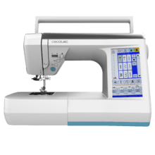 BelleCouture 36000 Control BelleCouture 3600 Control – Máquina de Coser Digital con Pantalla Táctil de 7", 360 Puntadas, PedalFree, Enhebrado Automático, Luz LED, Cortador de Hilo, Aguja Arriba/Abajo y Kit de Accesorios Completo