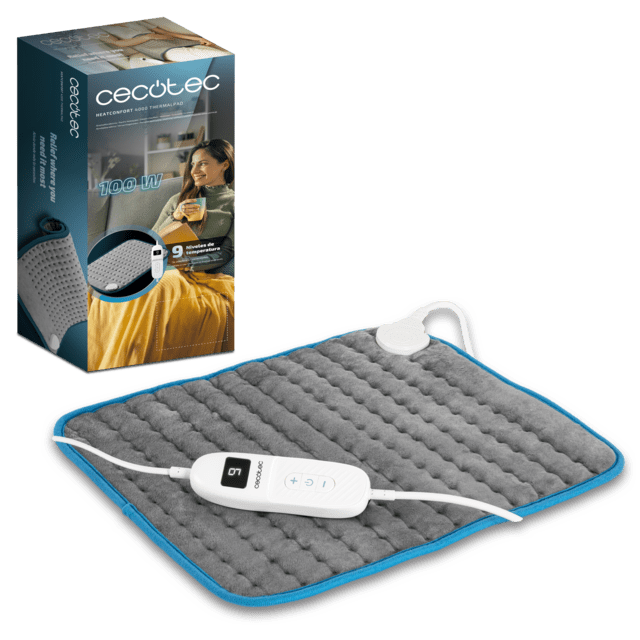 HeatConfort 4000 ThermalPad Almohadilla, manta eléctrica 35x40 cm para lumbar, cuello, hombros…