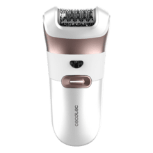 SkinCare Depil-Action 6000 Depiladora de arranque con 60 láminas, luz LED, Accesorio para zonas sensibles, 60 minutos de autonomía