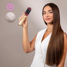 HairCare Revitalize Little – Cepillo Reparador con Luz LED, Aplicador de Serum y Masaje Vibratorio, Cuida, Repara y Estimula el Crecimiento del Cabello, 4 Luces LED, Tratamiento Capilar en Casa
