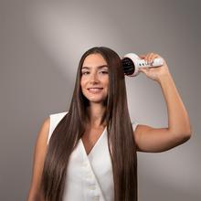 HairCare Revitalize TotalCare, Cepillo Reparador con Microcorrientes EMS, Luz LED Roja y Azul, Aplicador de Serum y 5 Niveles de Intensidad, Nutre, Reafirma y Fortalece el Cabello desde la Raíz