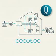PIT&STOP SMART 11 kW Estación de carga trifásica de 11 kW y 16 A, con conector tipo 2 y cable de 5 metros, para coches eléctricos e híbridos enchufables. Compatible con la app de Cecotec vía WiFi para gestionar, programar y monitorizar la carga. Protección IP65, pantalla. Ideal para interiores o exteriores.