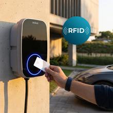 PIT&STOP SMART 7,4 kW Cargador residencial EV con app WiFi: controla potencia, horarios y consumo. Tipo 2 con cable 5 m, RFID, IP65, apto exterior y seguro.