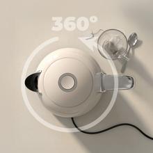 Thermosense Oval Hervidor de agua de 1,7 litros, cuerpo de acero inoxidable y con 2200 W.