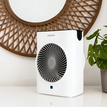 ReadyWarm 2077 Max Force Smart White Chauffage soufflant de 2000 W avec 2 niveaux de puissance, 3 modes de fonctionnement, écran LED et télécommande.