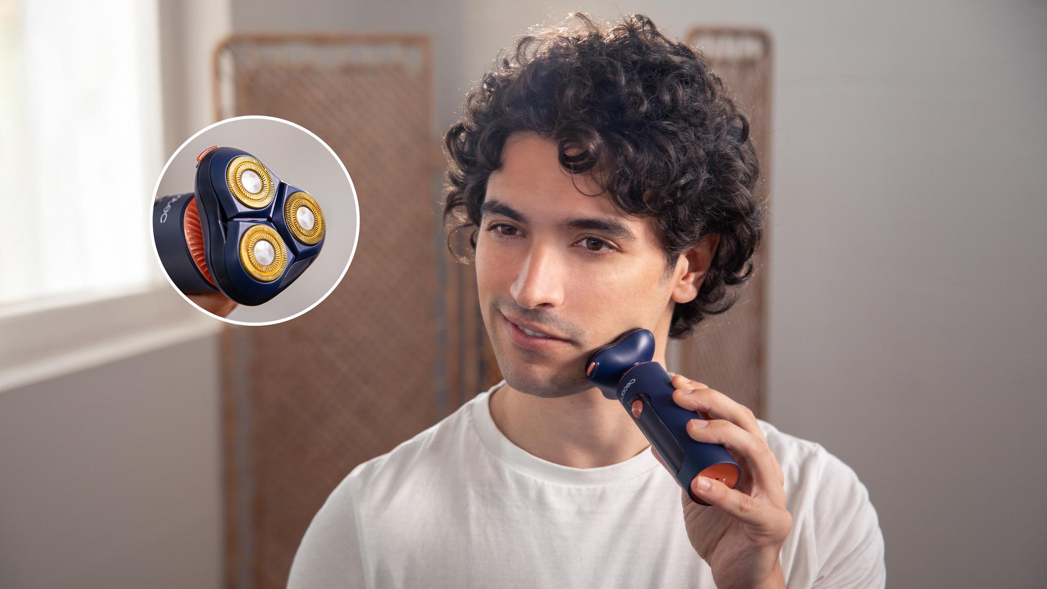 Sanfte Rasur ohne Ziepen.