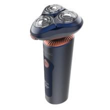 PrecisionCare Aluminium Pro: Afeitadora Rotativa, 80 mins de Autonomía, Pantalla, Cuchillas de Titanio, Base de carga