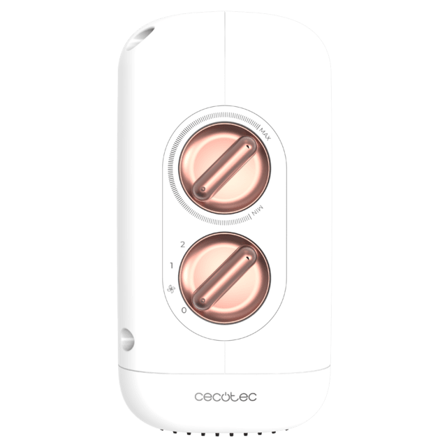 ReadyWarm 600 Lagoon Calefactor cerámico de 2000 W con Ceramic Technology con 2 niveles y termostato regulable.