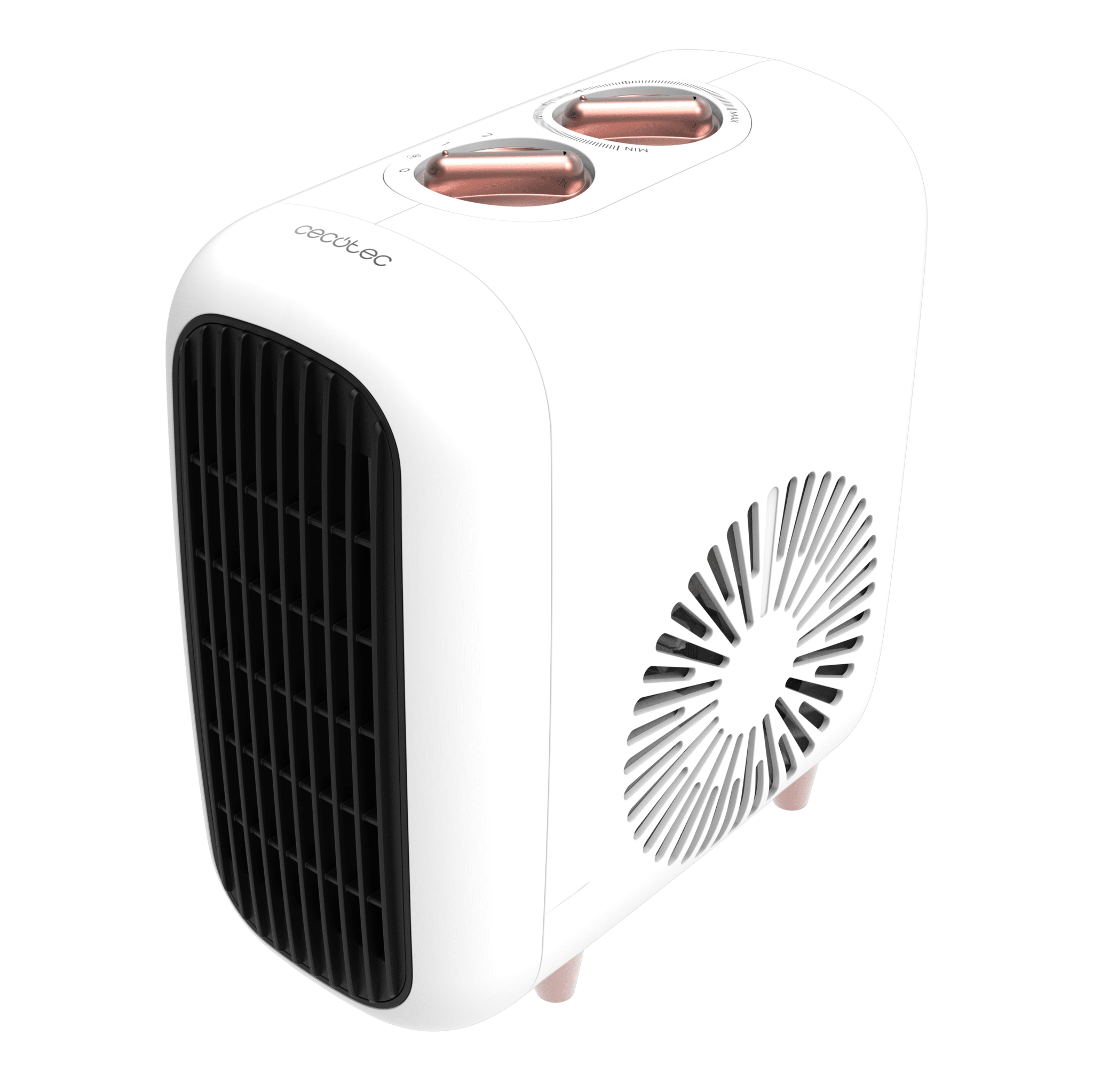 ReadyWarm 600 Lagoon Keramikheizlüfter mit 2000 W, Ceramic Technology, 2 Stufen und regelbarem Thermostat.