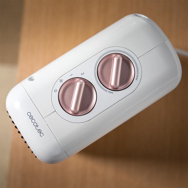 ReadyWarm 600 Lagoon Calefactor cerámico de 2000 W con Ceramic Technology con 2 niveles y termostato regulable.