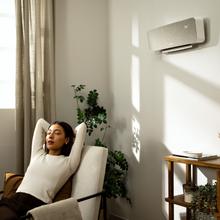 ReadyWarm 3000 Textile Chauffage mural de 2000 W, design en tissu, écran LED, télécommande, minuterie et ailette oscillante.