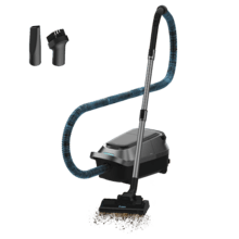 Conga Powerbag 5000 ProStyle Aspirapolvere a traino con sacchetto. Aspiratore con potenza di 890 W, serbatoio da 5 L, filtro HEPA e controllo digitale per una pulizia accurata di qualsiasi superficie. Include accessori, funzione soffiatore e design ergonomico per il massimo comfort.